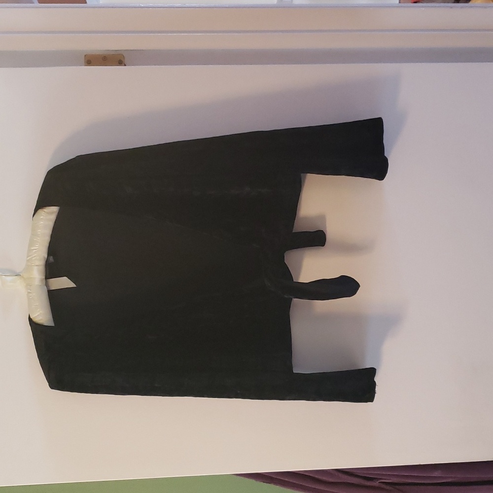 Addition Elle Black front tie shrug size 1x